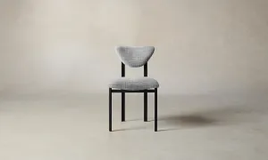 The Cooper Dining Chair - Performance Textured Tweed Alpine