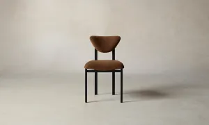 The Cooper Dining Chair - Performance Velvet Cider
