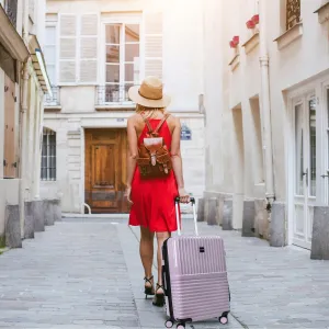 Tonal 2-Piece Expandable Rolling Spinner Hardside Luggage Set