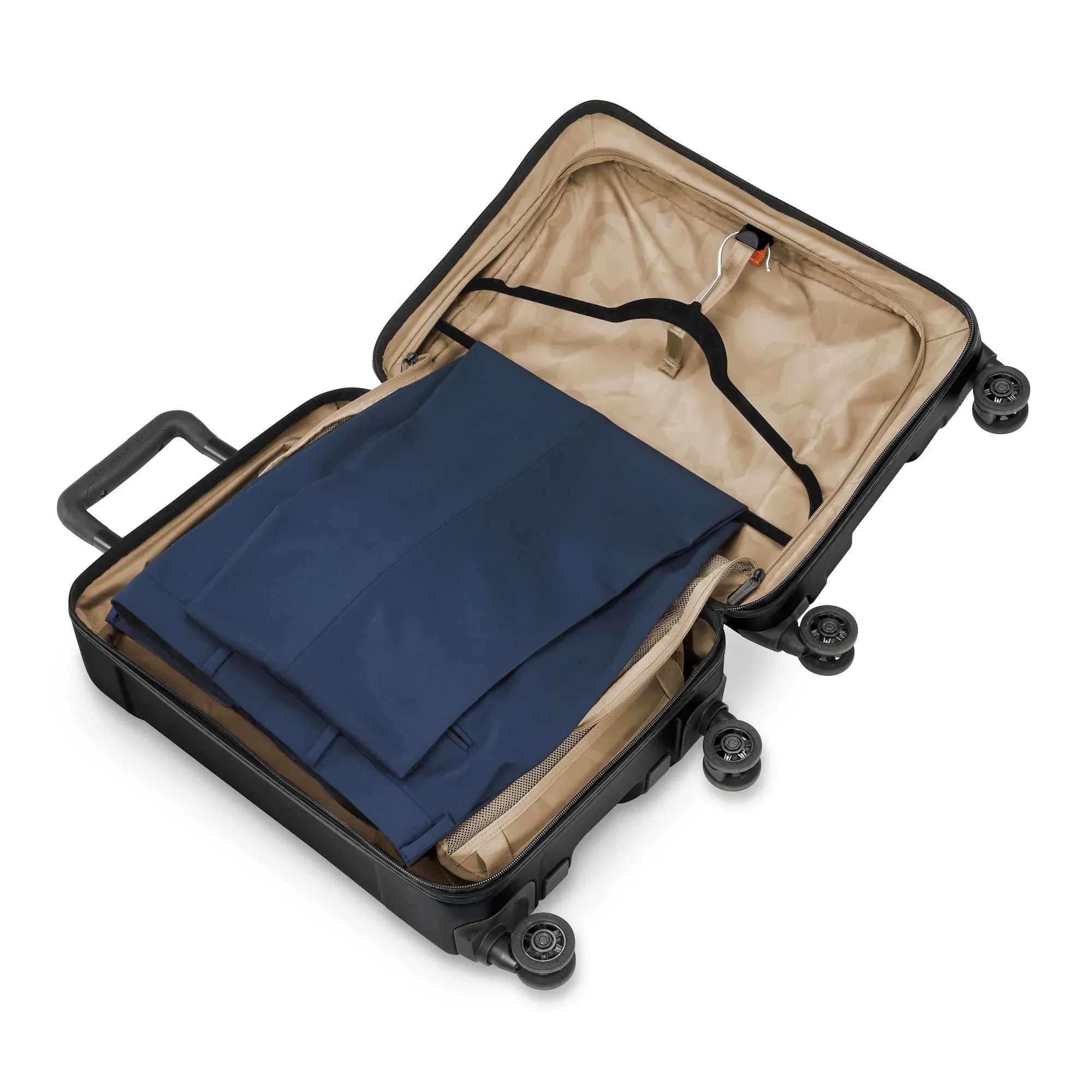 TORQ Domestic 56cm Carry-On 4 Wheel Spinner - Stealth