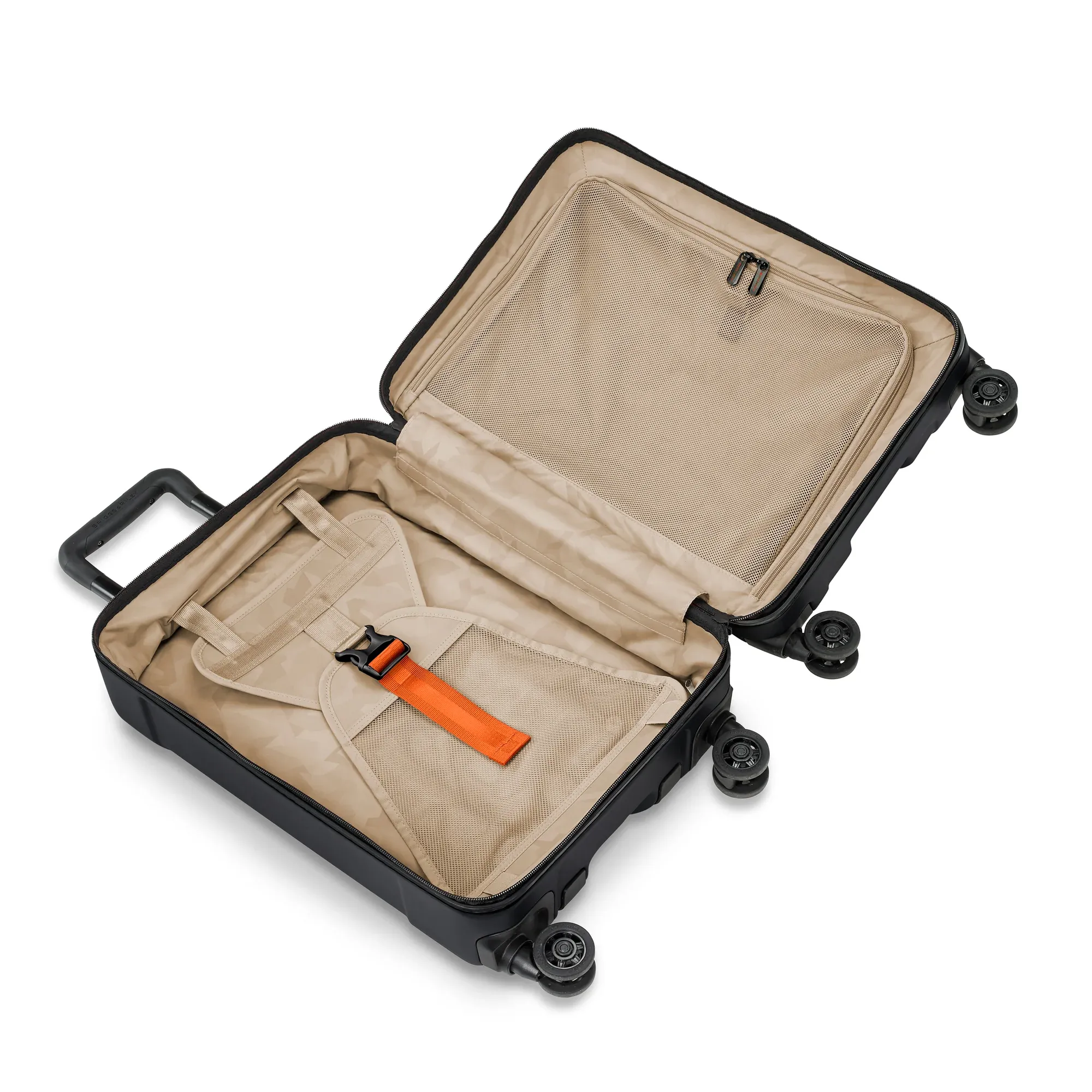 TORQ Domestic 56cm Carry-On 4 Wheel Spinner - Stealth