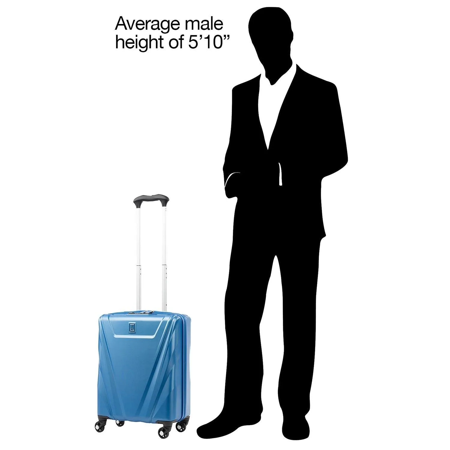 TravelPro Maxlite 5 19" International 4-Wheel Carry-On Luggage