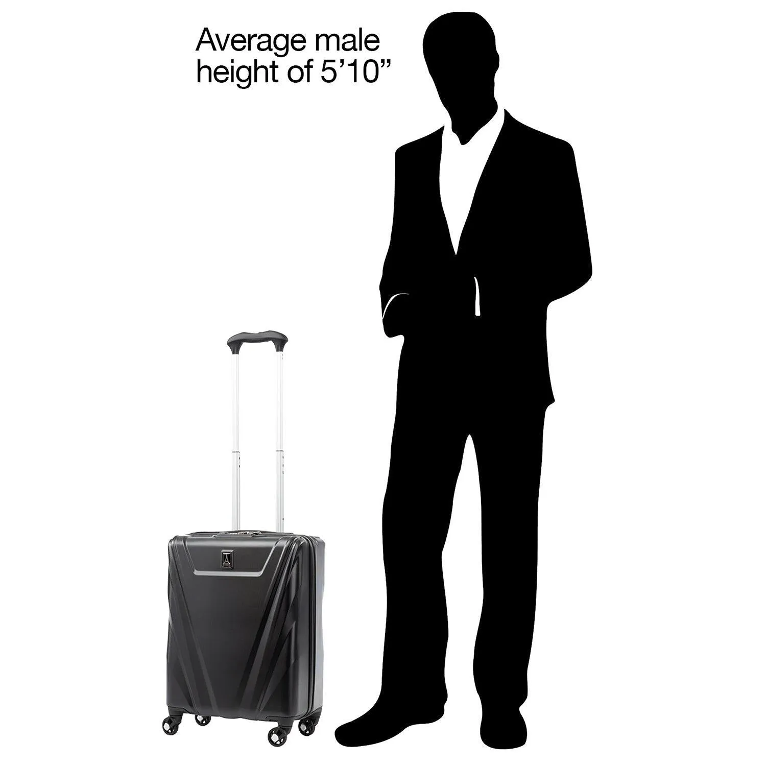 TravelPro Maxlite 5 19" International 4-Wheel Carry-On Luggage