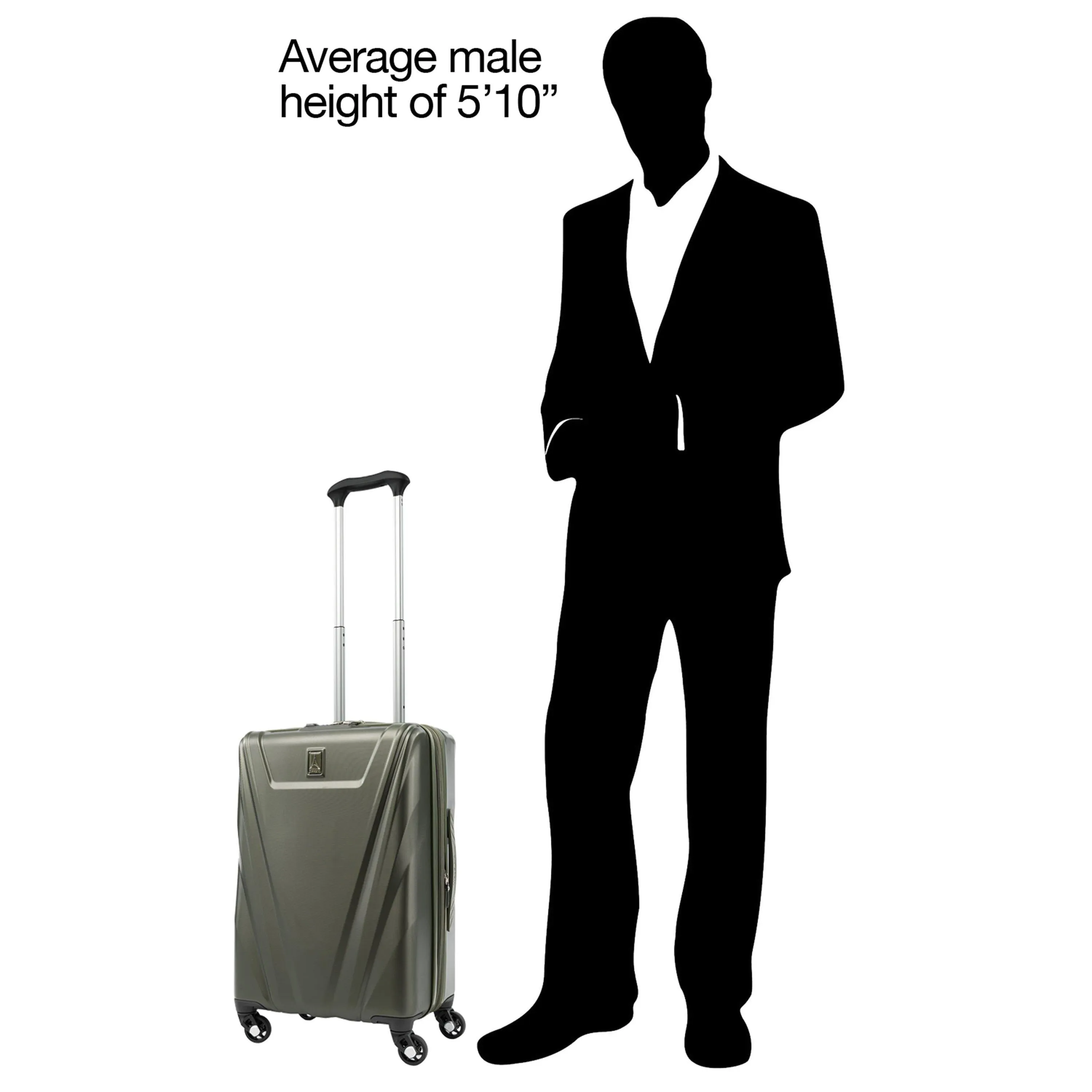 TravelPro Maxlite 5 21" Expandable 4-Wheel Carry-On Luggage
