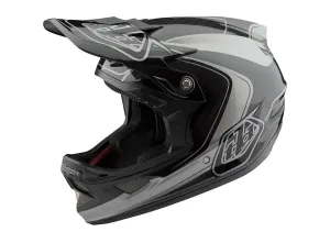 Troy Lee Designs D3 Carbon MIPS Full Face Helmet - Mirage - Gray - 2018