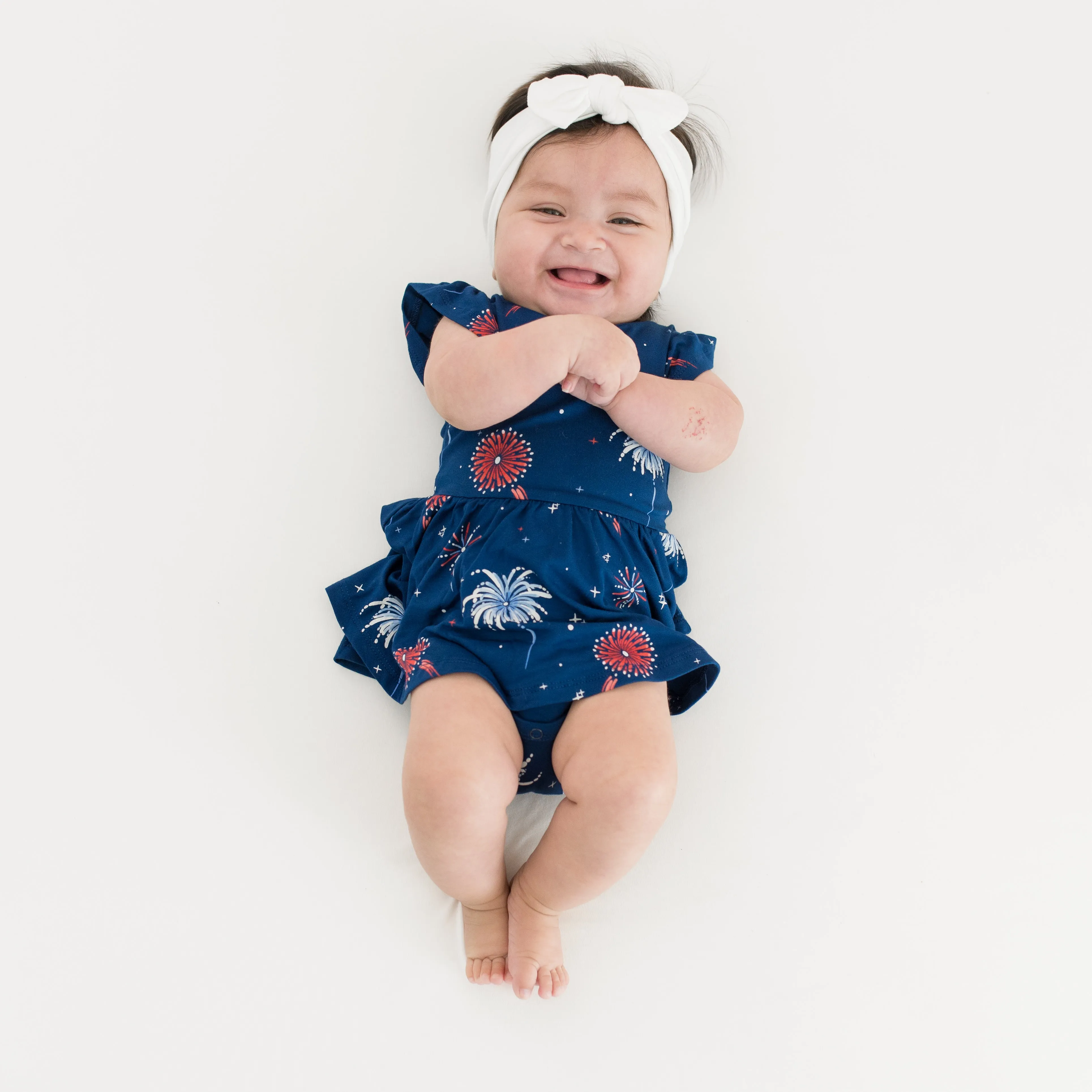 Twirl Bodysuit Dress in Celebration