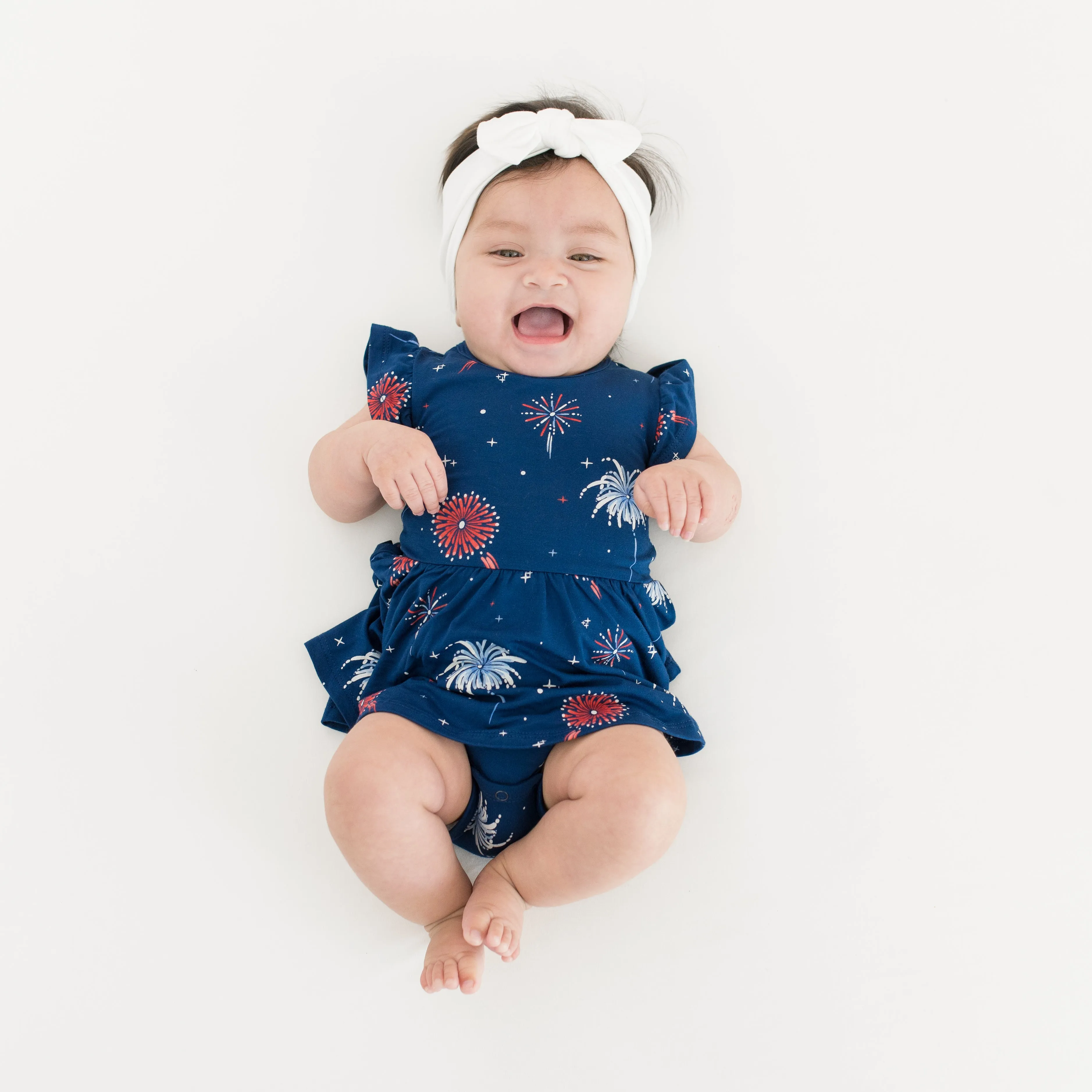 Twirl Bodysuit Dress in Celebration