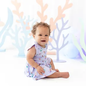 Twirl Bodysuit Dress in Mermaid