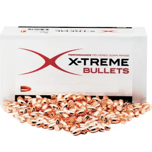 X-Treme Xb45r200b500 Bullets Copper Plated RN Pistol Bullets - .45 Caliber - 200 Grain - .452