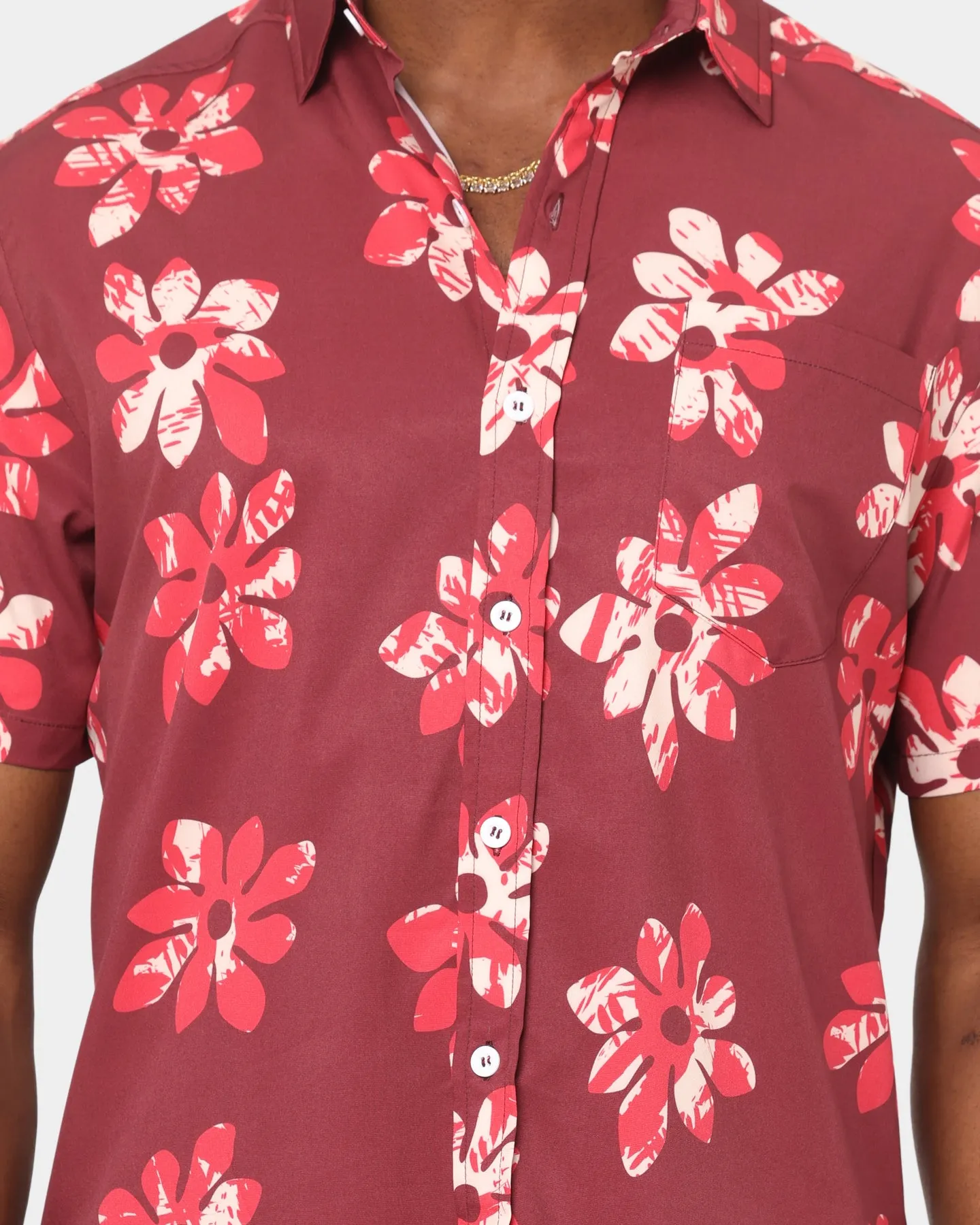 XXIII Reuben Print Shirt Brown