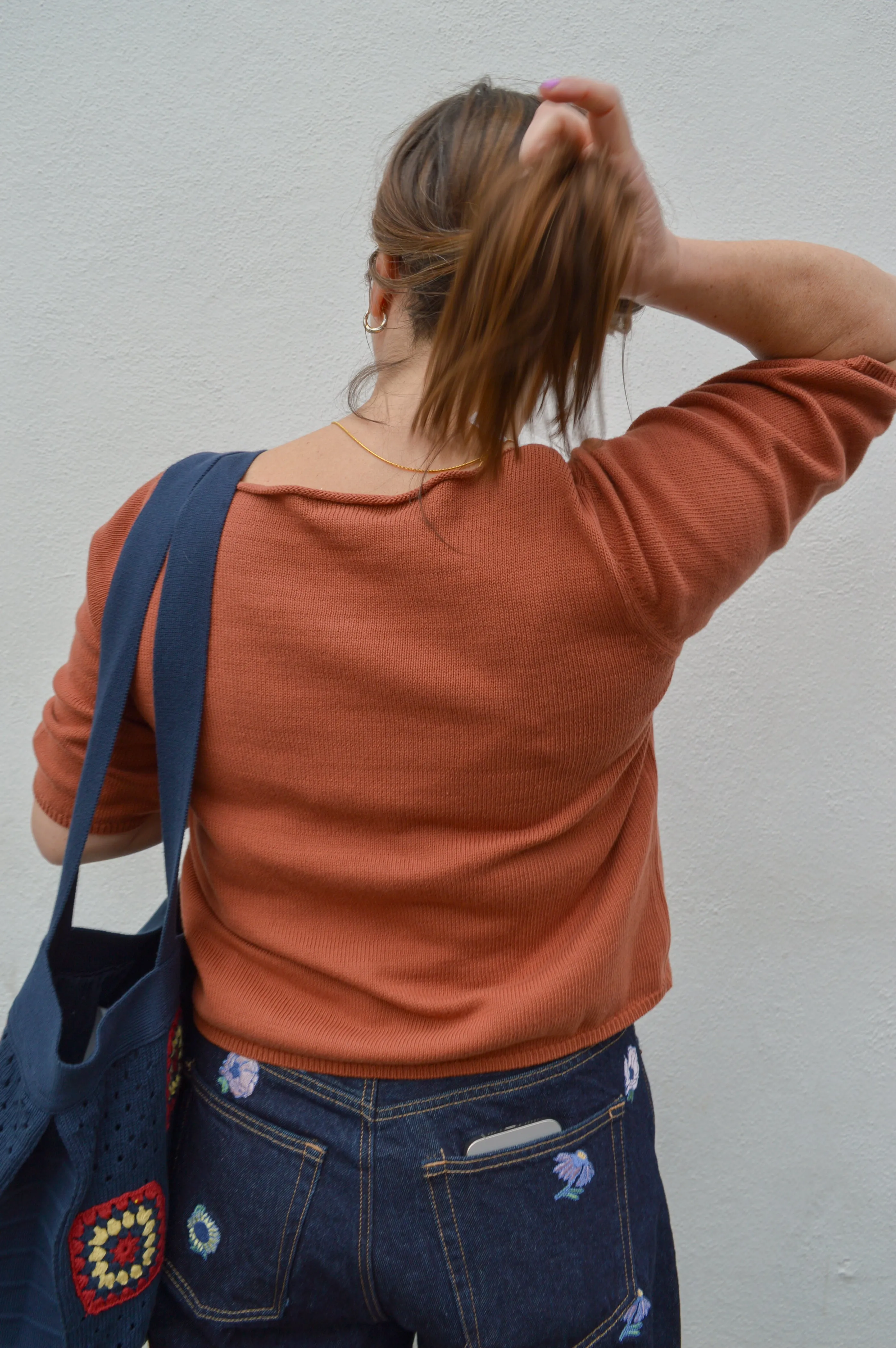 Yerse Sailor Oxide Blouse