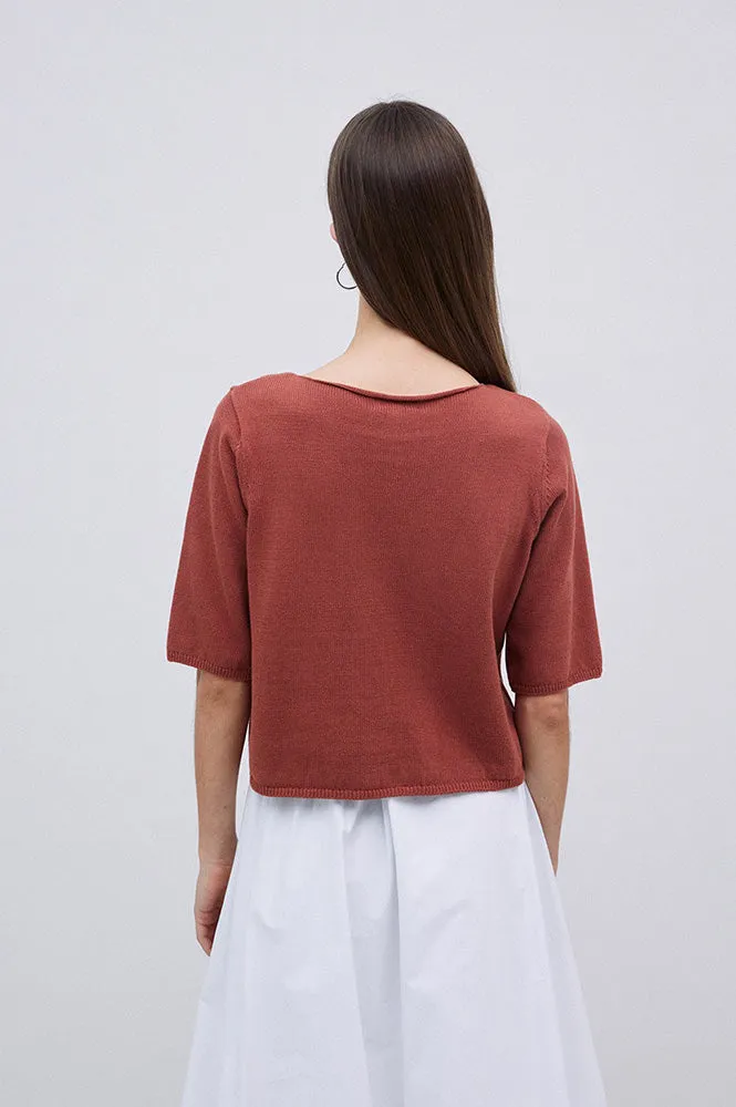 Yerse Sailor Oxide Blouse