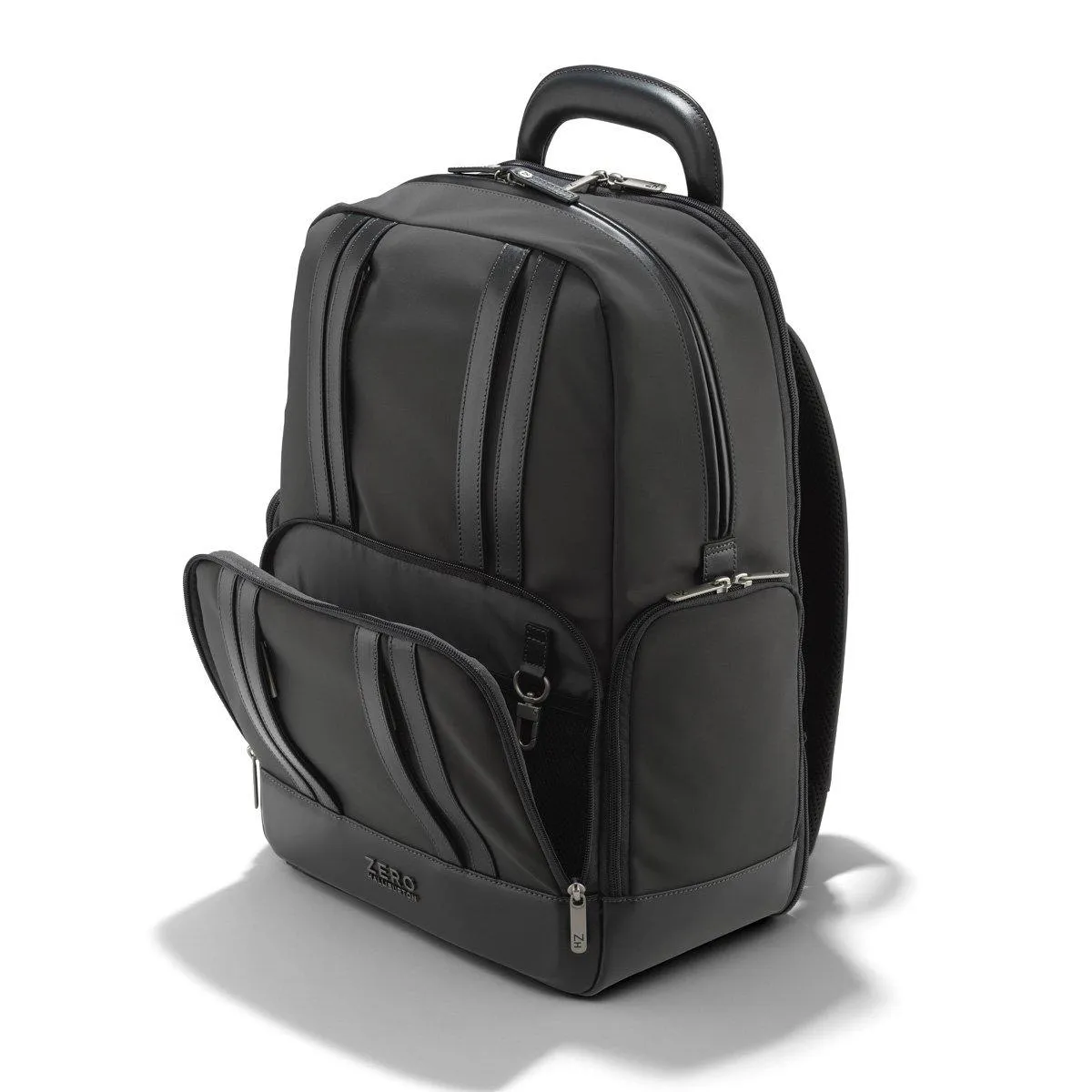 ZERO Halliburton The Journal Nylon Checkpoint Friendly Lightweight Backpack