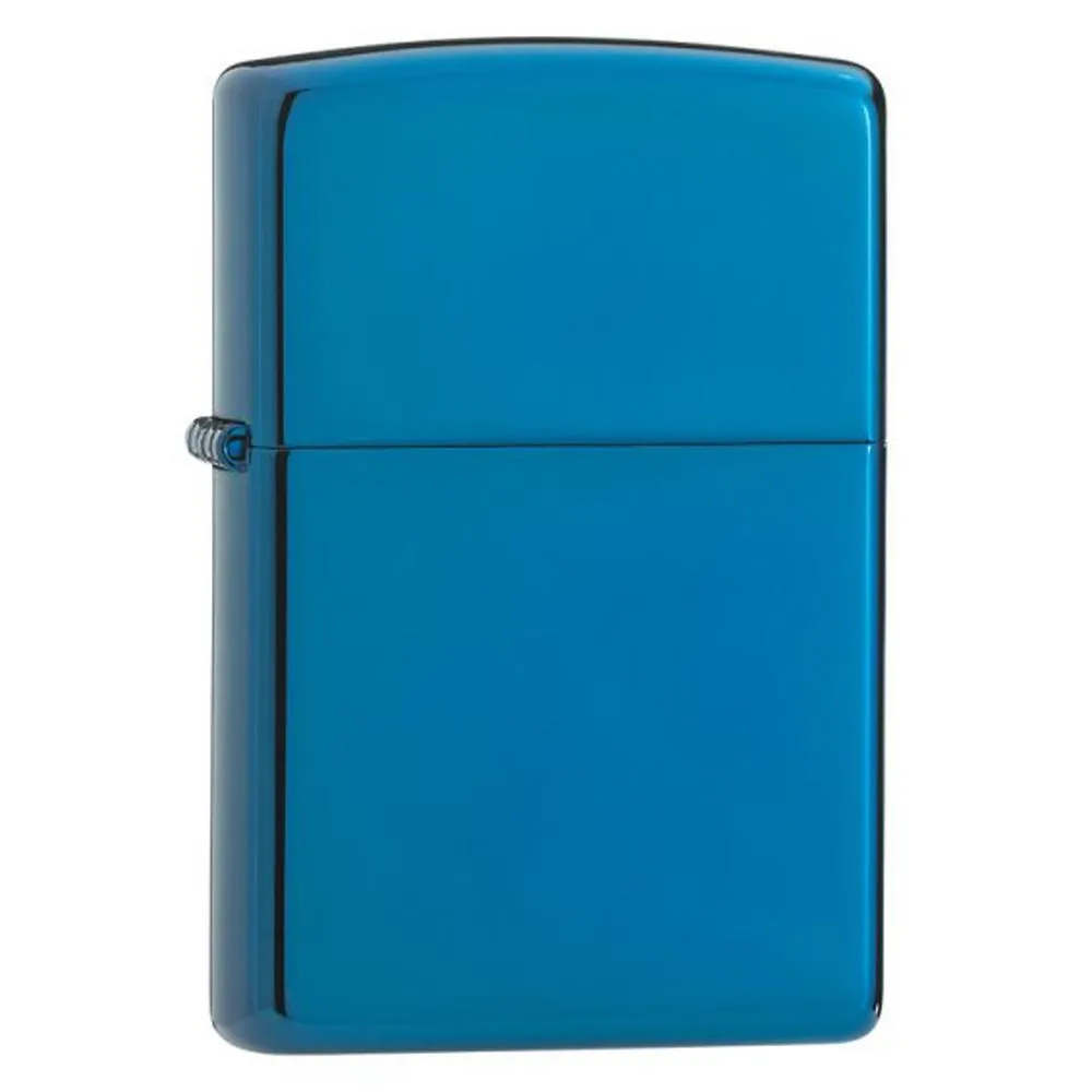 Zippo 20446 Classic Sapphire Windproof Plain Lighter