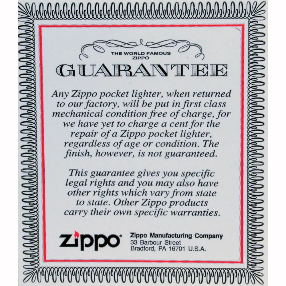 Zippo 20446 Classic Sapphire Windproof Plain Lighter